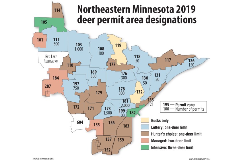 Mn Deer Map 2025